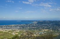 Het dorp van Trianta in Rhodos. Klikken om het beeld te vergroten.