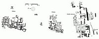 Le village de Tympaki en Crète. Plan du site archéologique de Komos (auteur Joseph et Maria Shaw). Cliquer pour agrandir l'image.
