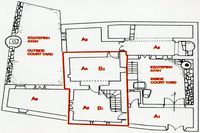 Le village de Vamos en Crète. Plan du musée ethnographique de Gavalochori. Cliquer pour agrandir l'image.