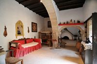 Le village de Vamos en Crète. Logement au musée ethnographique de Gavalochori. Cliquer pour agrandir l'image.