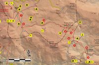 Le village de Zaros en Crète. Carte du sentier européen E4 - Sections 55 et 56 du Nida à Rouvas. Cliquer pour agrandir l'image.
