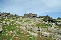 La ville d’Anogia en Crète. Cabane de berger sur le plateau du Stefana. Cliquer pour agrandir l'image.