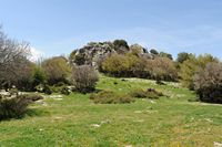 La ville d’Anogia en Crète. Les métaflyschs d'Agia Marina. Cliquer pour agrandir l'image.