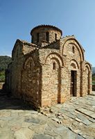 La ville de Gazi en Crète. L'église Notre-Dame de Fodélé. Cliquer pour agrandir l'image.