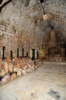 Les fortifications d’Héraklion en Crète. Couloir de la forteresse. Cliquer pour agrandir l'image.