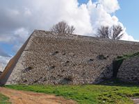 Les fortifications d’Héraklion en Crète. Le bastion Saint-André (auteur C. Messier). Cliquer pour agrandir l'image.
