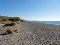 La côte sud de la commune d’Iérapétra en Crète. La grande plage de Koutsounari (auteur Olaf Tausch). Cliquer pour agrandir l'image.