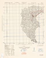 La ville de Kefalos sur l’île de Kos. Carte topographique de la région (U. S. Army, 1943). Cliquer pour agrandir l'image.