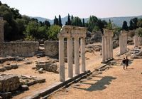 La città greco-romana di Kos - La palestra della città di Kos (autore Palatinatian). Clicca per ingrandire l'immagine.