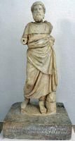 Η ιταλική πόλη Cos - Άγαλμα Hadès στο αρχαιολογικό Μουσείο Κως (συντάκτης Tedmek). Κάντε κλικ για μεγέθυνση.