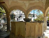 La ville de Kos sur l’île de Kos. La ville ottomane. Fontaine de la mosquée du pacha Gâzi Hassan à Kos (auteur Elisa Triolo). Cliquer pour agrandir l'image.