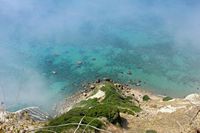 La ville de Lefkimi sur l’île de Corfou. Le cap d'Asprokavos (auteur Benjamin Janecke). Cliquer pour agrandir l'image.