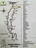 Le canton de Réthymnon en Crète. Plan des gorges de Myli (auteur Xxlstier). Cliquer pour agrandir l'image.