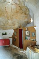 Le canton de Réthymnon en Crète. La chapelle d'Agios Ioannis dans les gorges de Myli. Cliquer pour agrandir l'image.