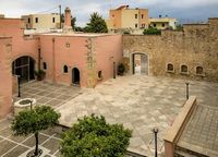 Le canton de Réthymnon en Crète. La villa Clodio à Chromonastiri (auteur Musée de l'Armée). Cliquer pour agrandir l'image.