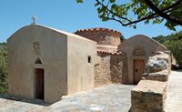 Le canton de Réthymnon en Crète. La Panagia Kera à Chromonastiri (auteur Jerzy Strzelecki). Cliquer pour agrandir l'image.