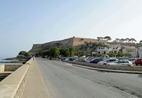 La forteresse de Réthymnon en Crète. Le semi-bastion Saint-Luc vu du sud. Cliquer pour agrandir l'image.