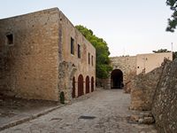 La forteresse de Réthymnon en Crète. L'armurerie (auteur C. Messier). Cliquer pour agrandir l'image.