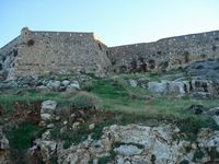 La forteresse de Réthymnon en Crète. La poterne de l'ouest (auteur Belua1234). Cliquer pour agrandir l'image.