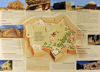 La vieille ville de Réthymnon en Crète. Plan de la forteresse. Cliquer pour agrandir l'image.