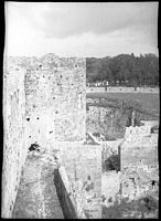 Ditch fortifications of Rhodes, photography Lucien Roy around 1911. Click to enlarge the image.