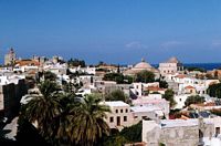 Die Stadt Rhodos. Klicken, um das Bild zu vergrößern.