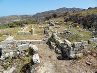 La ville de Sitia en Crète. Villa hellénistique Andréion de Praissos (auteur Olaf Tausch). Cliquer pour agrandir l'image.