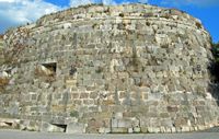Le château Neratzia de Kos. Le bastion de Carretto à Kos (auteur Nickophoto). Cliquer pour agrandir l'image dans Flickr (nouvel onglet).