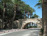 De brug van toegang tot het kasteel van Neratzia (auteur bazylek100). Klikken om het beeld te vergroten in Flickr (nieuwe tab).