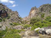 Le village de Koutsouras en Crète. Les gorges d'Orino (auteur Arcady Platonov). Cliquer pour agrandir l'image dans Panoramio (nouvel onglet).