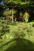 Le jardin tropical du Monte Palace à Madère. Bassin central. Cliquer pour agrandir l'image.