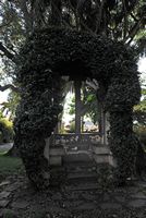 La Quinta das Cruzes à Funchal à Madère. Fenêtre manuéline. Cliquer pour agrandir l'image.