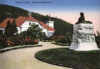 Le site de Terreiro da Luta à Madère. Restaurant esplanade vers 1880, carte postale. Cliquer pour agrandir l'image.