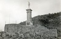 Le site de Terreiro da Luta à Madère. Monument, photo ancienne. Cliquer pour agrandir l'image.