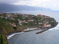 Le village de Ponta Delgada à Madère. Cliquer pour agrandir l'image.