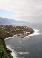 Le village de Ponta Delgada à Madère. Cliquer pour agrandir l'image.