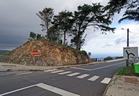 Le village de Porto da Cruz à Madère. Belvédère de Portela. Cliquer pour agrandir l'image.