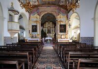 Le village de Prazeres à Madère. Intérieur de l'église. Cliquer pour agrandir l'image.