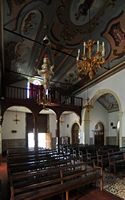 Le village de Prazeres à Madère. Intérieur de l'église. Cliquer pour agrandir l'image.