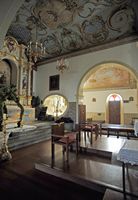 Le village de Prazeres à Madère. Intérieur de l'église. Cliquer pour agrandir l'image.