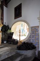 Le village de Prazeres à Madère. Intérieur de l'église. Cliquer pour agrandir l'image.