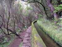 Le village de Rabaçal à Madère. Levada 25 fontaines. Cliquer pour agrandir l'image.