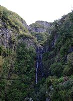 Le village de Rabaçal à Madère. Cascata do risco. Cliquer pour agrandir l'image.