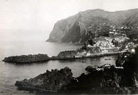 The port photographed in 1898. Cliquer pour agrandir l'image.