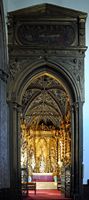 La cathédrale de Funchal à Madère. Chapelle du Saint-Sacrement. Cliquer pour agrandir l'image.