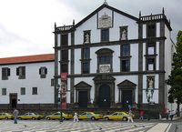 L'ancien collège des Jésuites de Funchal à Madère. Colégio. Cliquer pour agrandir l'image.