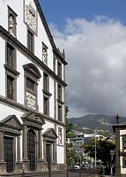 L'ancien collège des Jésuites de Funchal à Madère. Colégio. Cliquer pour agrandir l'image.