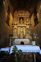 L'ancien collège des Jésuites de Funchal à Madère. Intérieur de l'église du Colégio. Cliquer pour agrandir l'image.