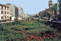 Le quartier Santa Luzia de Funchal à Madère. La Ribeira de Santa Luzia. Cliquer pour agrandir l'image.