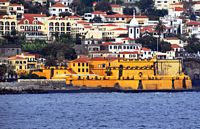 Le quartier Santa Maria de Funchal à Madère. Fort Saint-Jacques. Cliquer pour agrandir l'image.